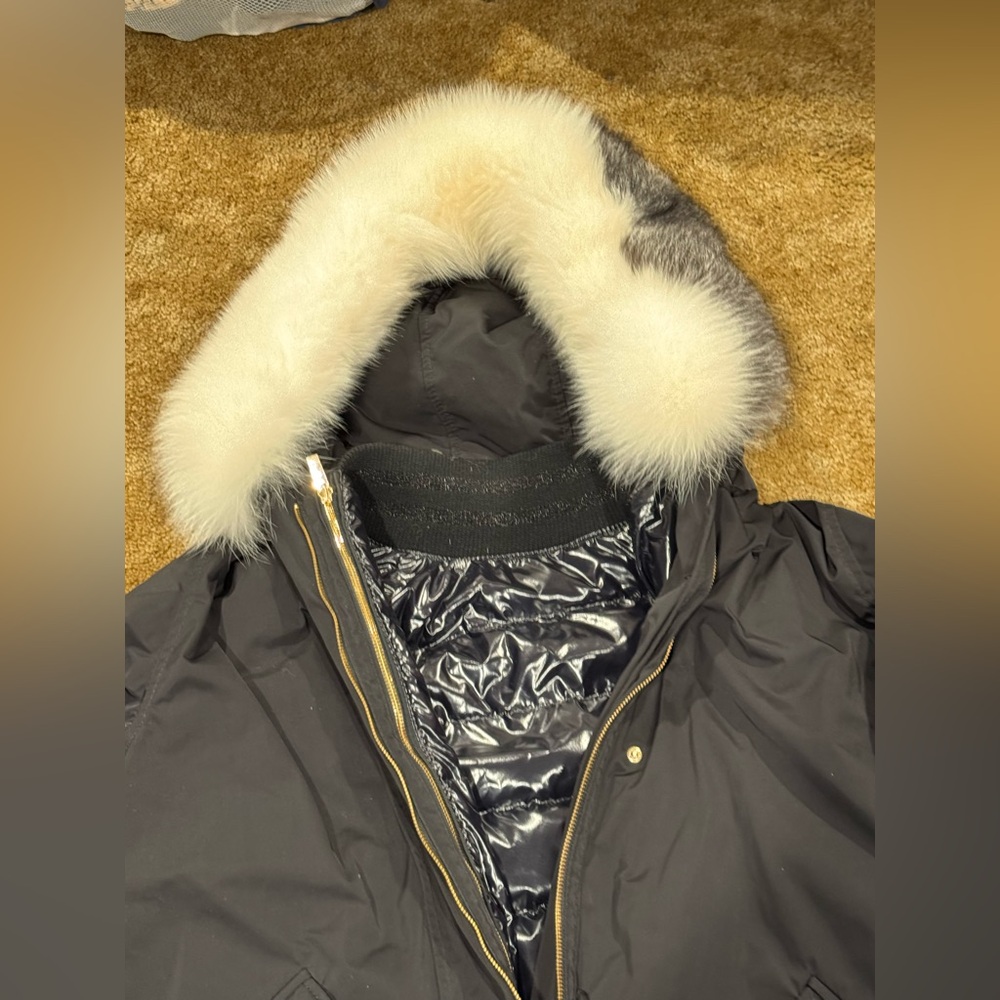 GORSKI Apres Ski Montreal Parka Coat Fur Trim Hood  Goose Down Detachable Vest - Picture 13 of 16